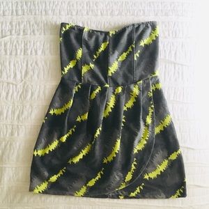 Y2K Strapless Cotton Blend Dress 5/$25